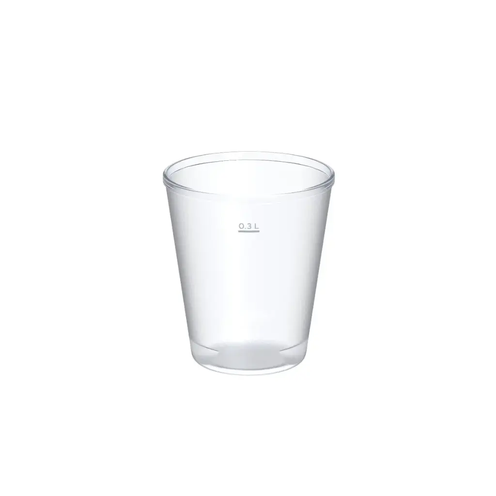 [47071] Genanvendeligt drikkebæger, 300ml, Ø9x10,3cm, klar, PP, (100 stk.)
