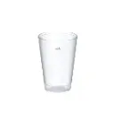 Genanvendeligt drikkebæger, 400ml, Ø9x12,8cm, klar, PP, (100 stk.)