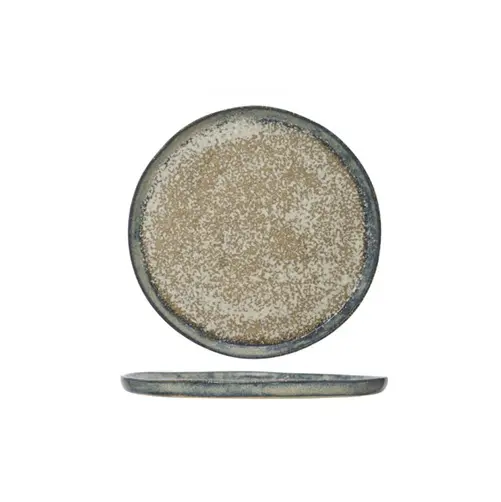 Middagstallerken, Ø27,5cm, brun/grå, BEGONA, (4 stk.)