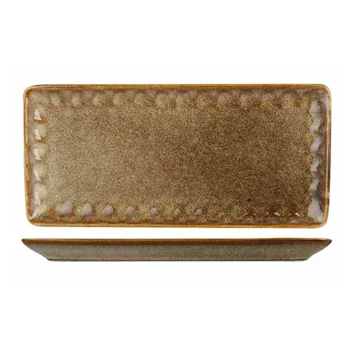 Rektangulær fad, 23x11cm, ARAKI HAZEL, (6 stk.)