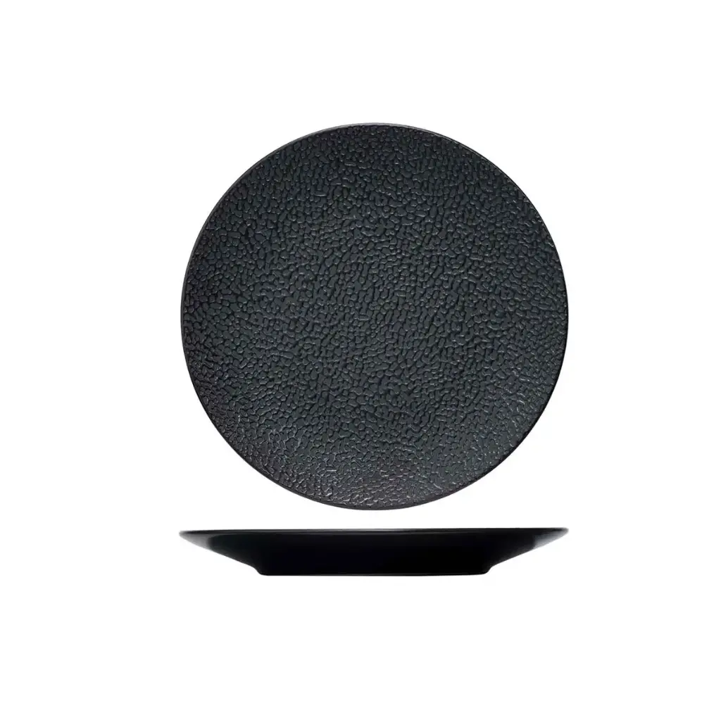 Middagstallerken, Ø26,8cm, CANDY BLACK, (6 stk.)
