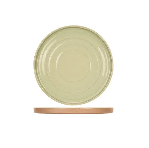 [47263] Desserttallerken, Ø21cm, BASALT FRESH MINT, DESIGN BY CHARLOTTE, (6 stk.)