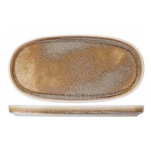 Oval serveringsfad, 30x15cm, MELIA, (3 stk.)