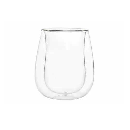 [47294] Digestivoglas, 15cl, Ø8,3xH9,4cm, OMAGIO DIGESTIVO, dobbeltvægget borosilikat, (sæt á 2 stk.)