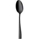 Dessertske, Durban Mirror Black, sort, 18/10 rustfrit stål, SOLA, (12 stk.)