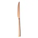 Bordkniv, Durban Mirror Copper, kobberfarvet, monobloc, 18/10 rustfrit stål, SOLA, (12 stk.)