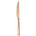 Steakkniv, Durban Mirror Copper, kobberfarvet, monobloc, 18/10 rustfrit stål, SOLA, (12 stk.)