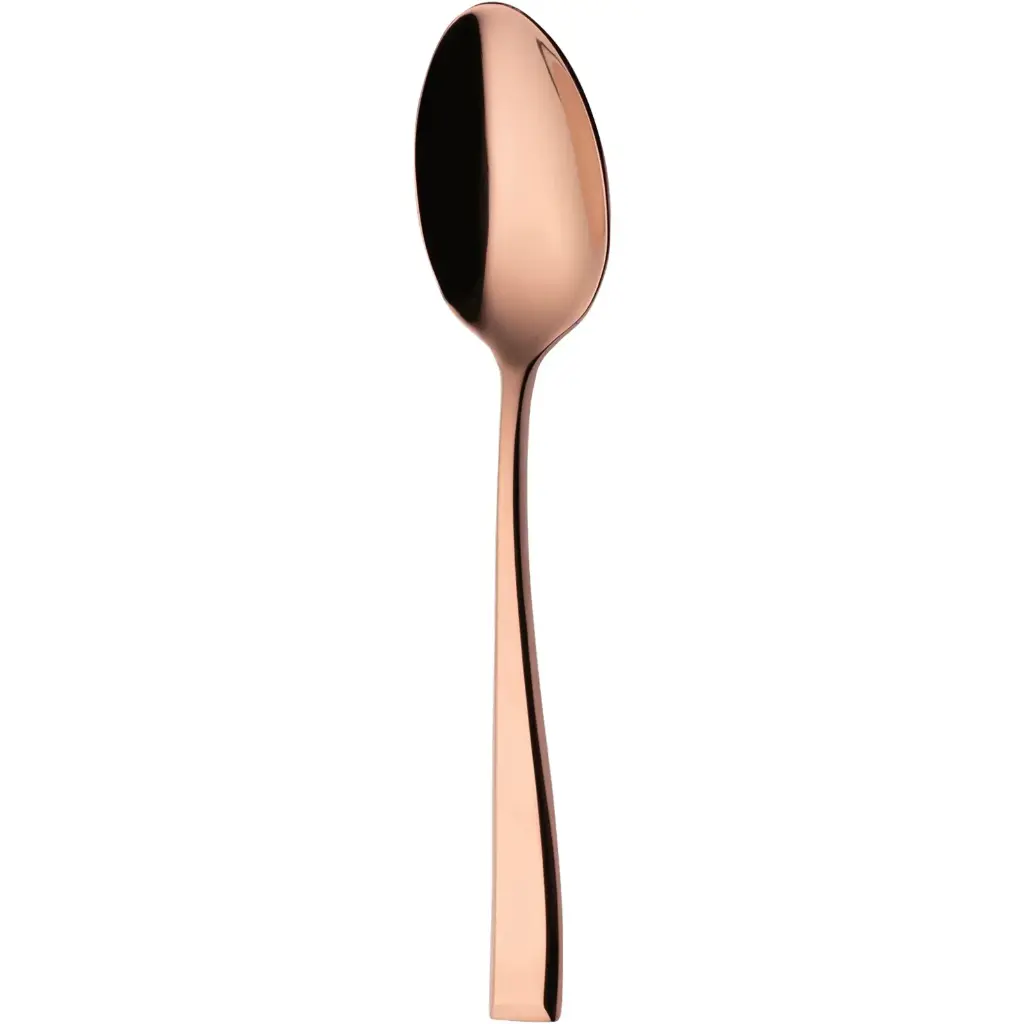 Dessertske, Durban Mirror Copper, kobberfarvet, 18/10 rustfrit stål, SOLA, (12 stk.)