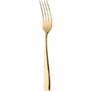 Bordgaffel, Durban Mirror Gold, guld, 18/10 rustfrit stål, SOLA, (12 stk.)