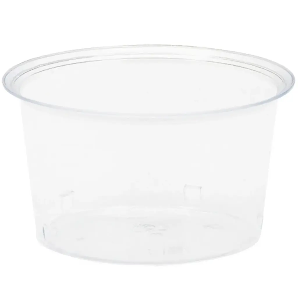 [47367] Dessertskål, 18 cl, transparent, PS, tilhørende 47368, Duni, (1000 stk.)