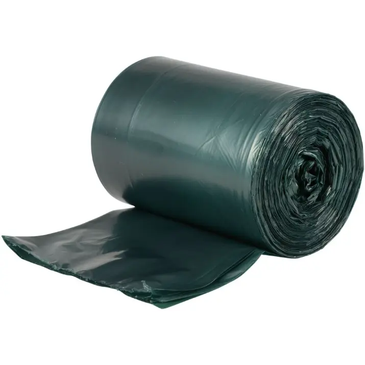 [47378] Spandepose, 20 l, grøn, LLDPE/virgin, 34,5x60cm, madaffaldspose, (16 rl á 30 stk, 480 stk.)