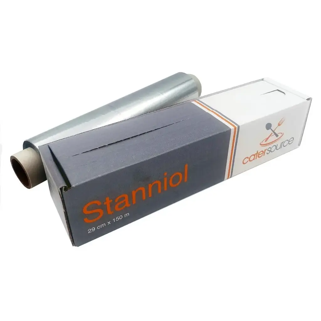 Alufolie, 29cm x 150m, 11my, i Cut Boks, (6 stk.)