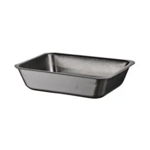 Skumbakke, 3T 39-45, sort, XPS, 22,5cm x 17,5cm x 4,5cm, AT-4222, (330 stk.)