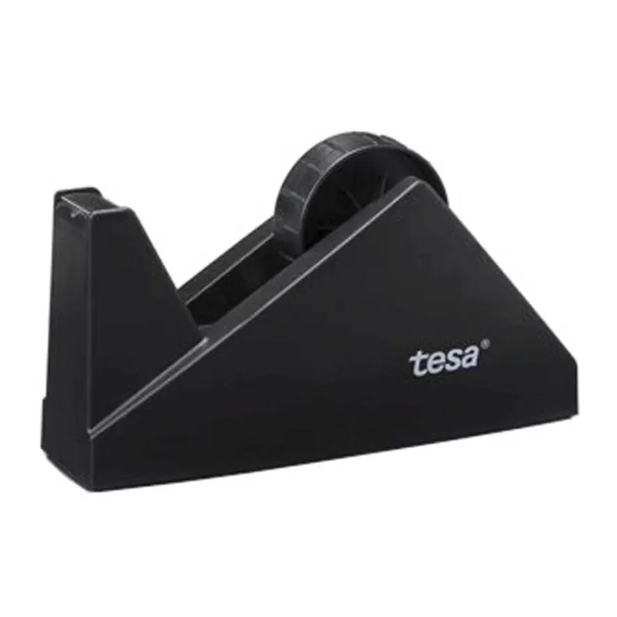 [47532] Tapedispenser, sort, bordmodel, Tesa Easy Cut, max.25mm x 66m, (1 stk.)