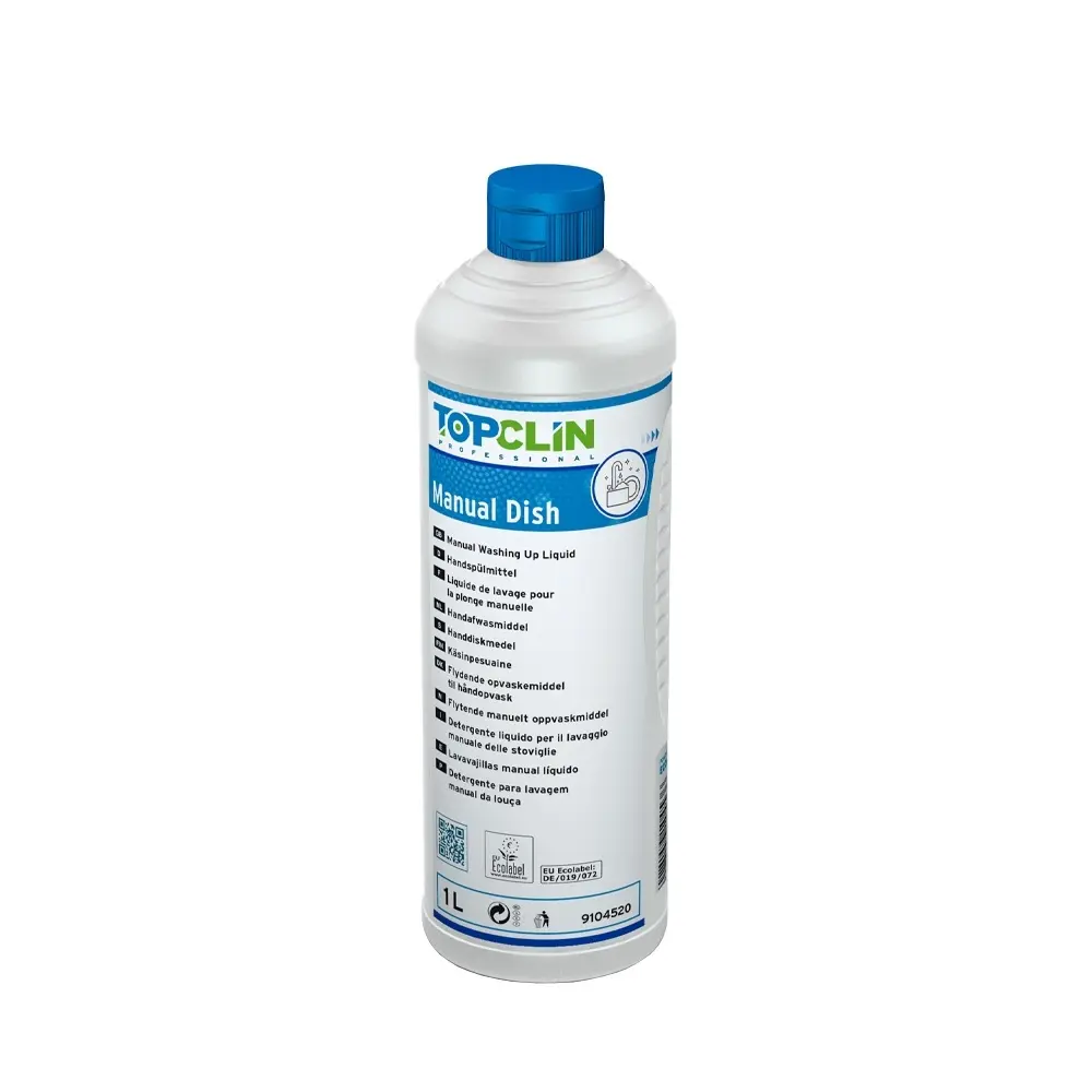 [47995] Opvaskemiddel, TOPCLIN Manual Dish, universal, 1 l, Ecolab, (6 stk.)