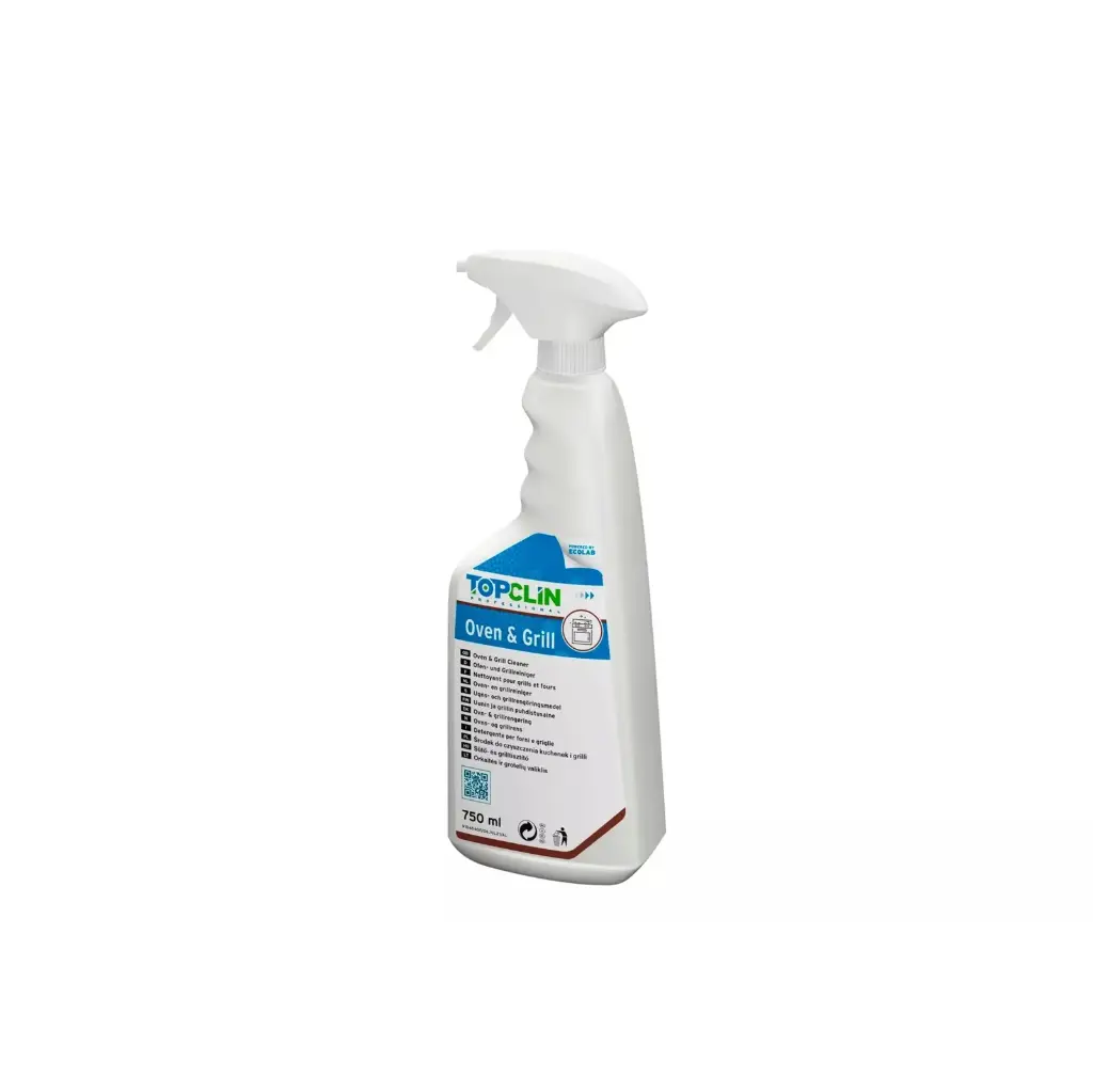 [48001] Ovn- og grillrens, TOPCLIN Oven and Grill, klar-til-brug, 750 ml, Ecolab, (6 stk.)