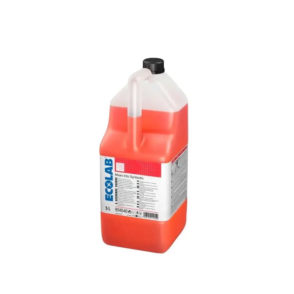 Sanitetsrengøring, MAXX INTO Synbiotic, med probiotika, 5 l, Ecolab, (2 stk.)