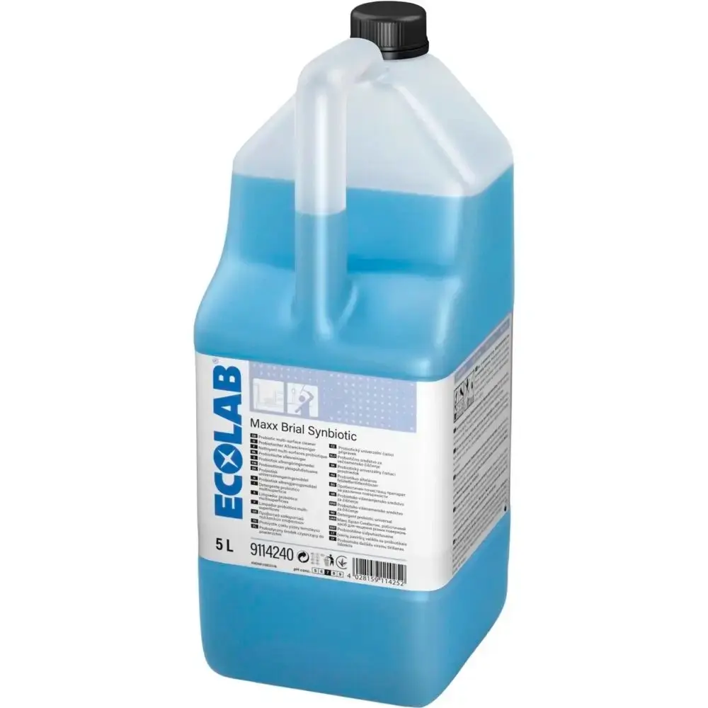 Universalrengøring, MAXX Brial Synbiotic, med probiotika, 5 l, Ecolab, (2 stk.)
