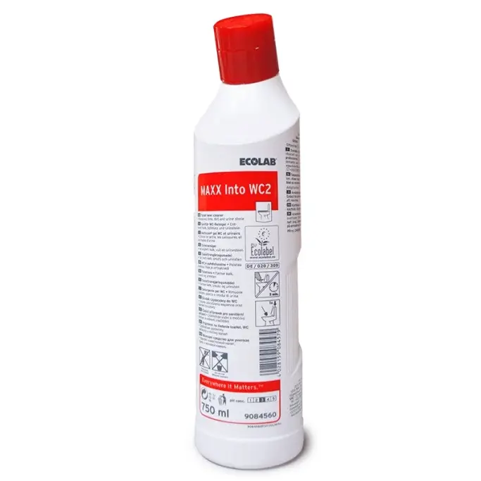 [48029] WC-rens, MAXX INTO WC2, 750 ml, Ecolab, (12 stk.)