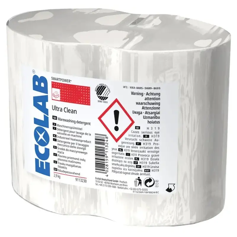 Maskinopvaskemiddel, SMARTPOWER Ultra Clean, 2.9 kg Ecolab, (4 stk.)
