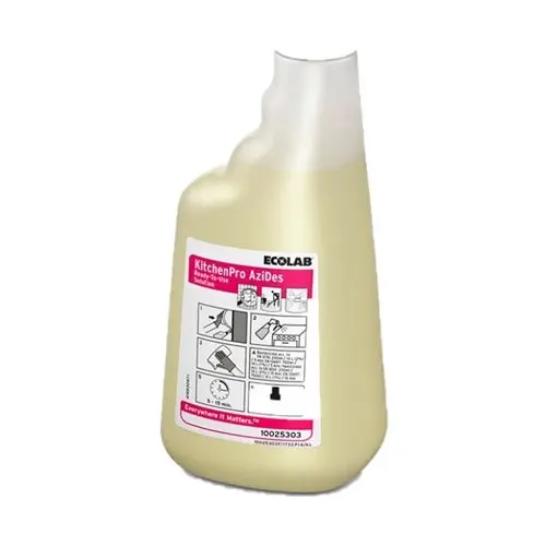 Bruseflaske tom til Desinfektion, KITCHENPRO Azides, 650 ml, Ecolab, (6 stk.)