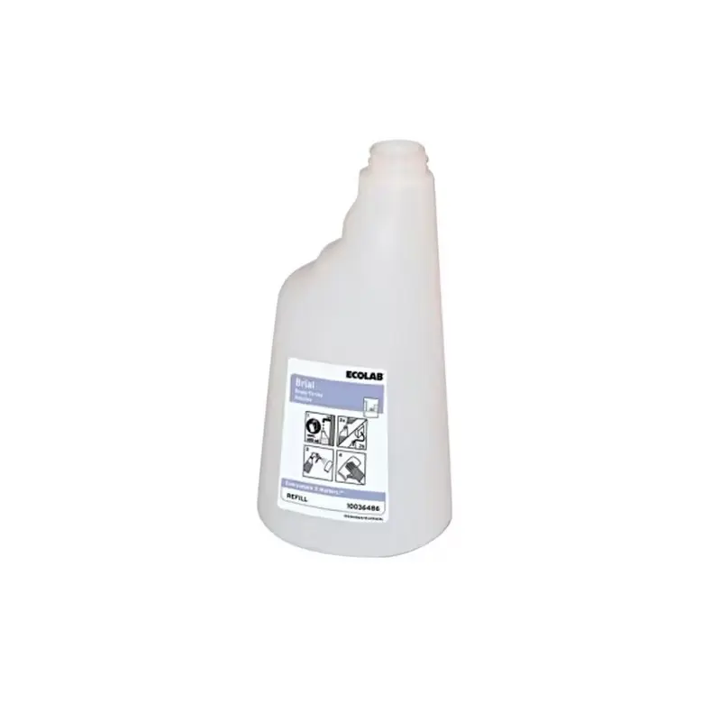 Tom bruseflaske t/ MAXX Brial Refill, 650 ml, Ecolab, (6 stk.)