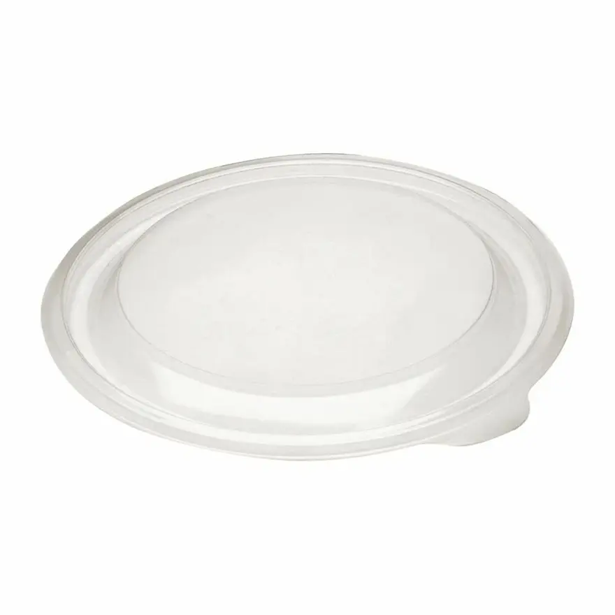 [48143] Låg, rundt, klar, PP, Ø12,7cm, t/suppebæger, (500 stk.)