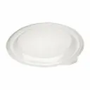 Låg, rundt, klar, PP, Ø12,7cm, t/suppebæger, (500 stk.)