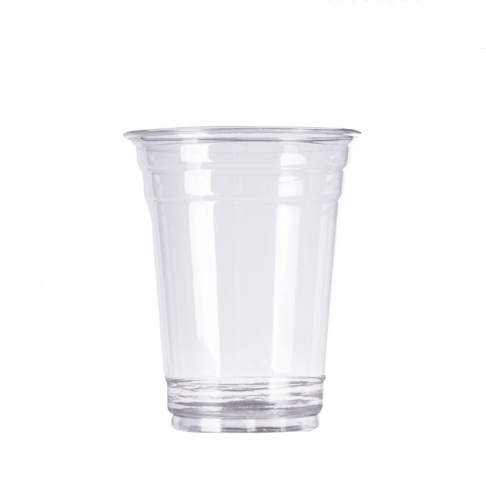 RPET Plastikkrus, 400 ml/16 Oz, Ø 9,5 cm, (800 stk.)