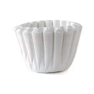 [48286] Skålfilter, TCF, 5ltr, Ø350/Ø152xH99mm, papir Svanemærket, hvid, (500 stk.)