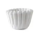 Skålfilter, TCF, 5ltr, Ø350/Ø152xH99mm, papir Svanemærket, hvid, (500 stk.)