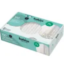 Kronelys, 7t, 240x23 mm, hvid, koniske, Bolsius, (100 stk.)