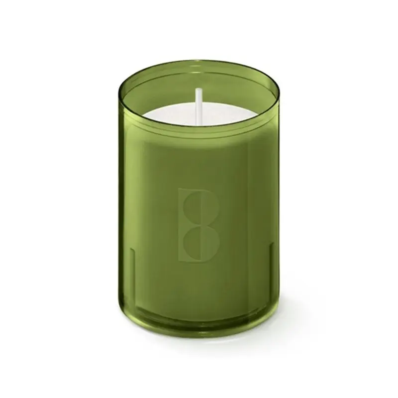 [48301] Fyrfadslys, Relight, 30t, olivengrøn, Bolsius, (pk á 18 stk.)