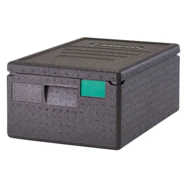 Termokasse, Cambro, 1/1GN 35,5L 60x40x25.7cm, med låg, Sort, (1 stk.)