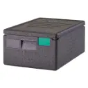 Termokasse, Cambro, 1/1GN 35,5L 60x40x25.7cm, med låg, Sort, (1 stk.)