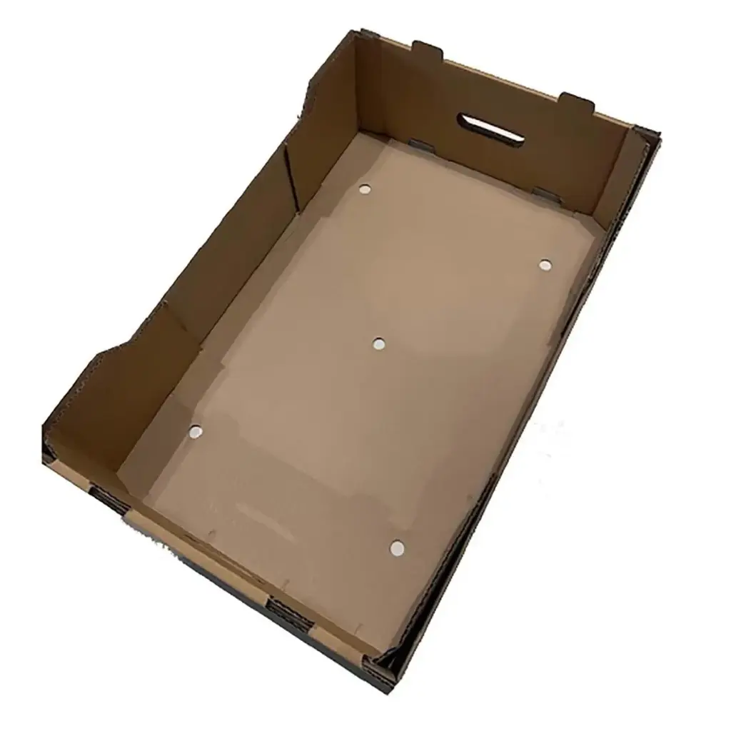 [48326] Papkasse til frugt, Plano, ca. 38L, 59,5x39,7x16cm, 0,4cm, (1 stk.)