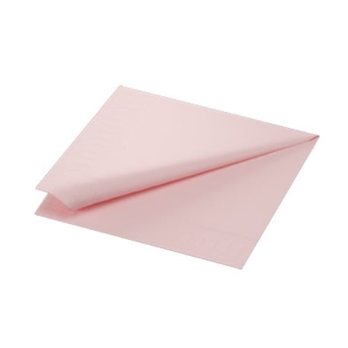 Middagsserviet, 3-lags, 40x40cm, Mellow Rose, Duni, (1000 stk.)