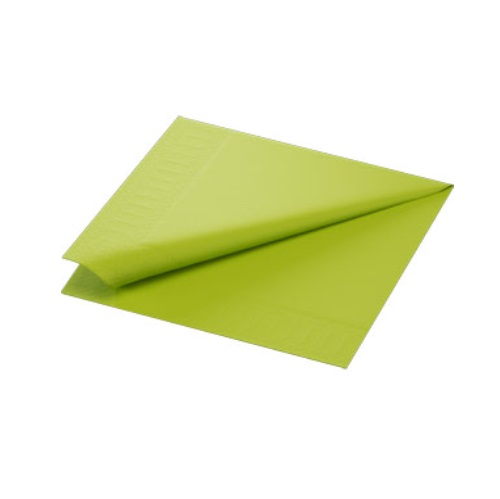 [12231] Middagsserviet, 3-lags, 40x40cm, Kiwi, Duni, (1000 stk.)
