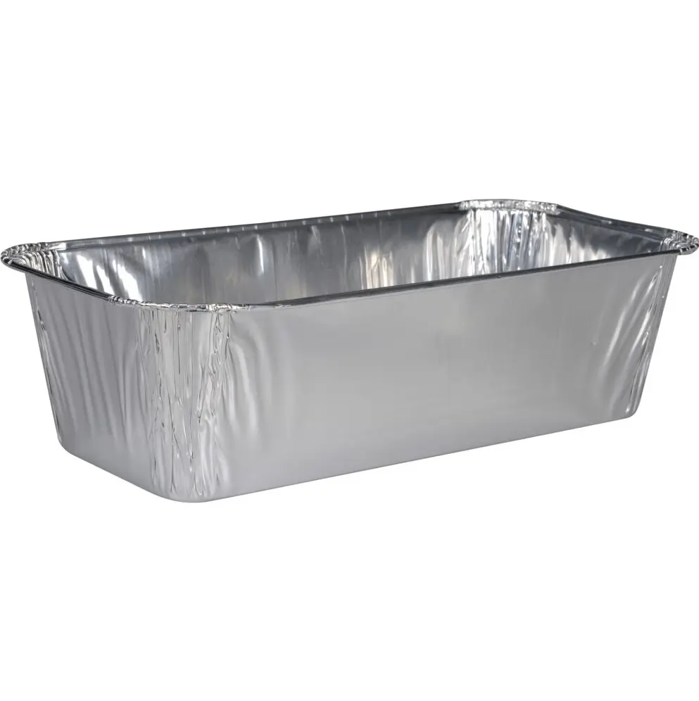 [48354] Alu-form, 25x12,2x7cm, 1500 ml, aluminium, rektangulær, smooth wall, (200 stk.)