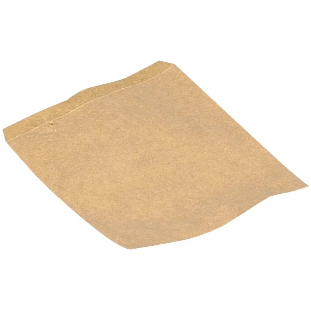 [48378] Frugtpose, 17x14cm, brun, papir, på snor, 50g, (1000 stk.)