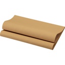Middagsserviet, Dunisoft, 1/4 fold, 40x40cm, brun, papir, Duni, (760 stk.)