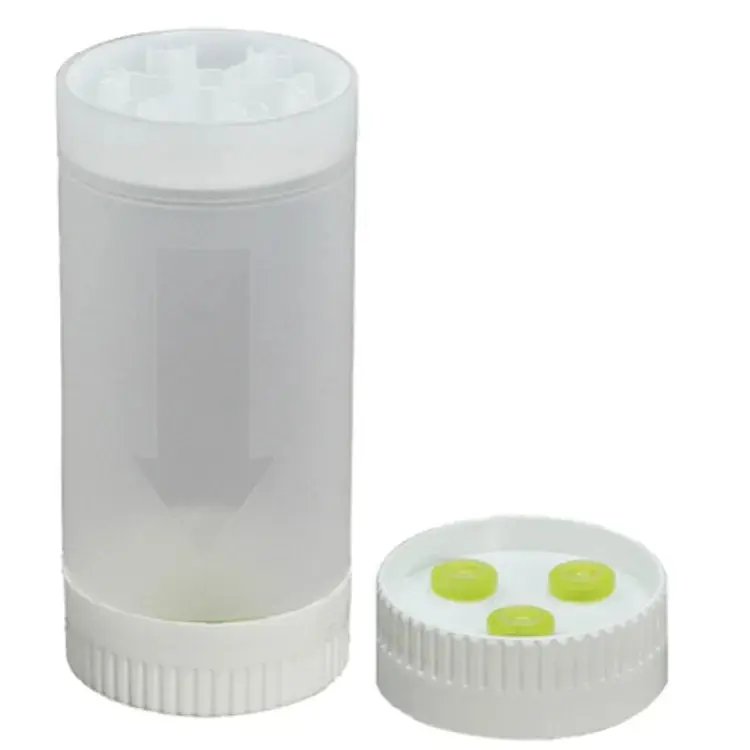 Patron til dressingpistol med 3 ventil, hvid plast, 630 ml, (1 stk.)