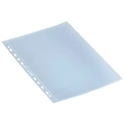 [48595] Plastlommer, Bantex, A4, 11my, åben top, 100stk, (1 stk.)