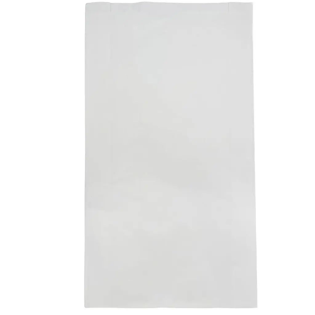 [48791] Brødpose, 10kg, 30/(2x4.5)x52+2cm, 50gsm, hvid, (250 stk.)