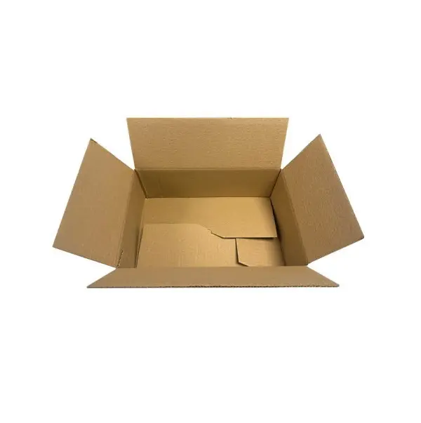 [48794] Automatbundskasse, 5,1L, 28,5x19x9,5cm, brun, bølgepap, FEFCO 0711, (20 stk.)