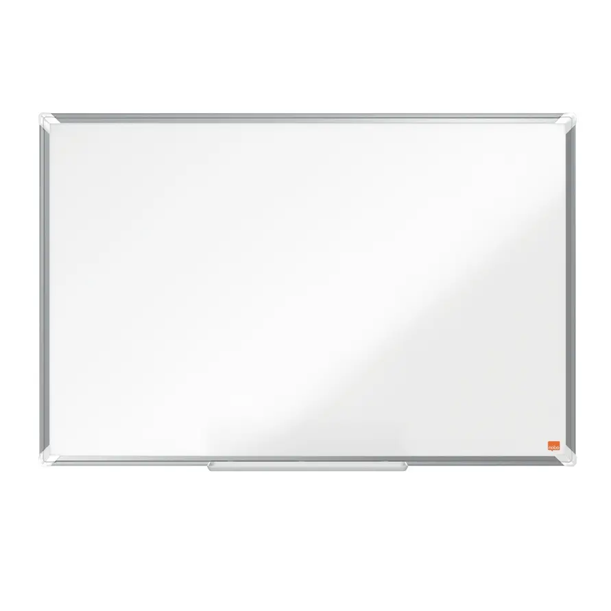 [48799] Whiteboardtavle, Nobo Premium Plus, stål, 90x60cm, hvid, (1 stk.)