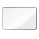 Whiteboardtavle, Nobo Premium Plus, stål, 90x60cm, hvid, (1 stk.)