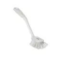 Opvaskebørste med skrabekant, 280 mm, medium, hvid, Vikan 42375, (20 stk.)
