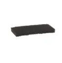 Skurepad, stiv, 245 mm, stiv, brun, Vikan 5523, (10 stk.)