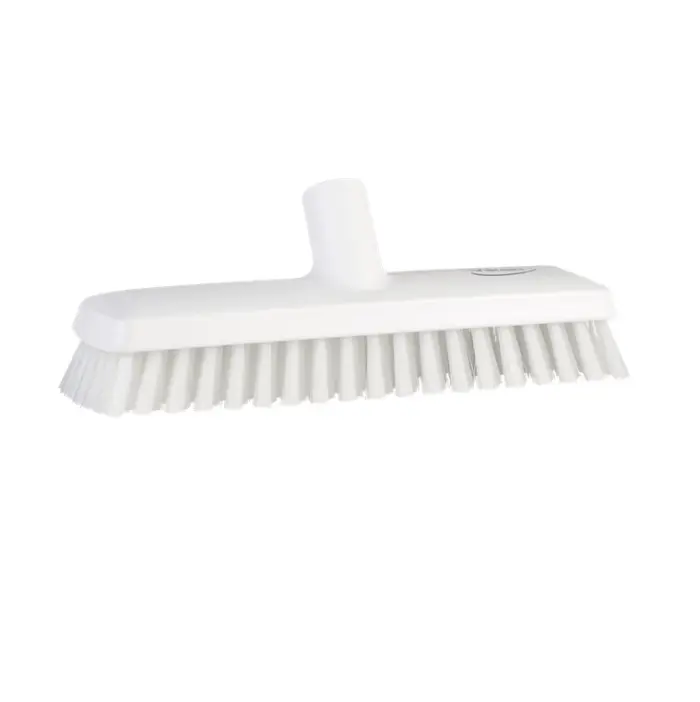Vægvaskebørste med vandgennemløb, 270 mm, medium, hvid, Vikan 70435, (10 stk.)